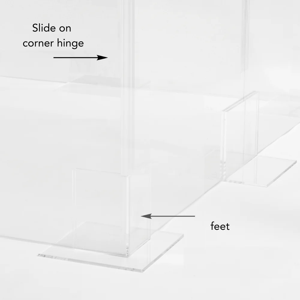 Clear Pet Playpen, 24" High with Door - Image 19