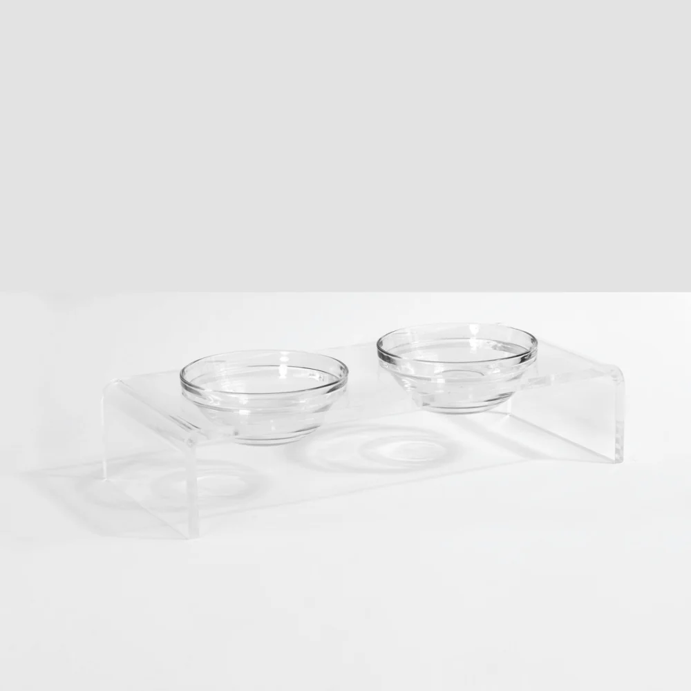 Small Glass Bowl Feeder - Image 10