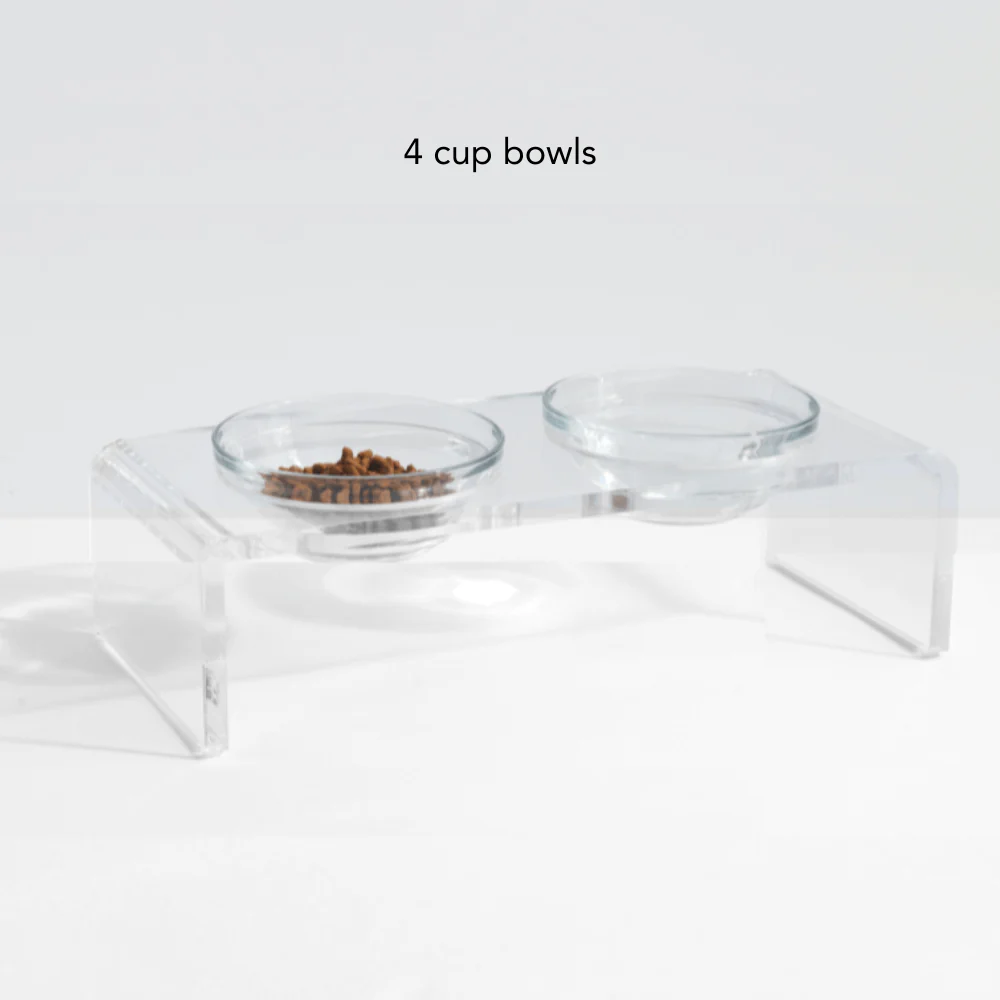 Small Glass Bowl Feeder - Image 12