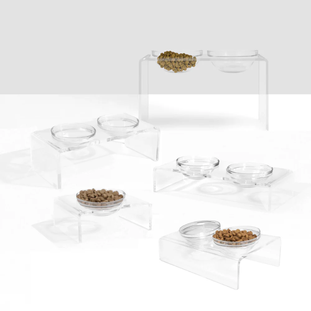Small Glass Bowl Feeder - Image 15