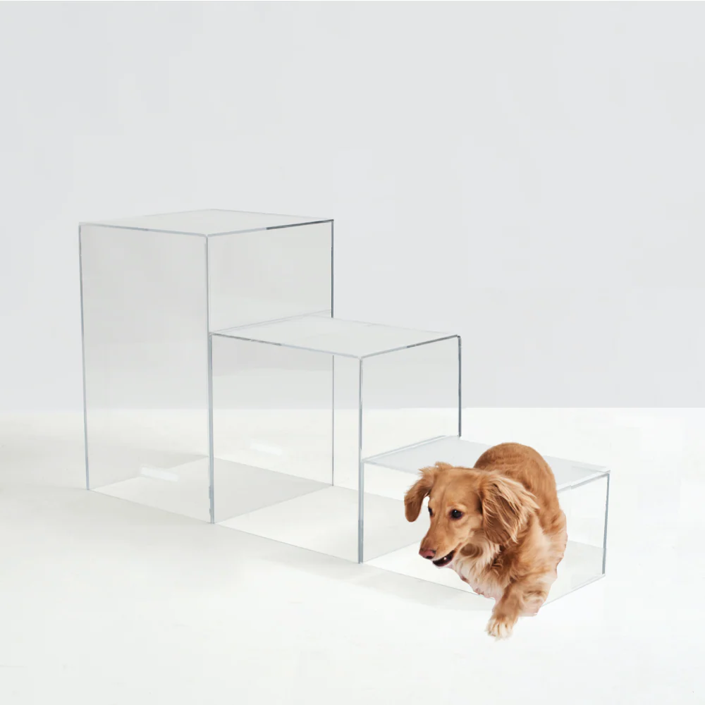 Clear Dog Step Ladder - Image 4