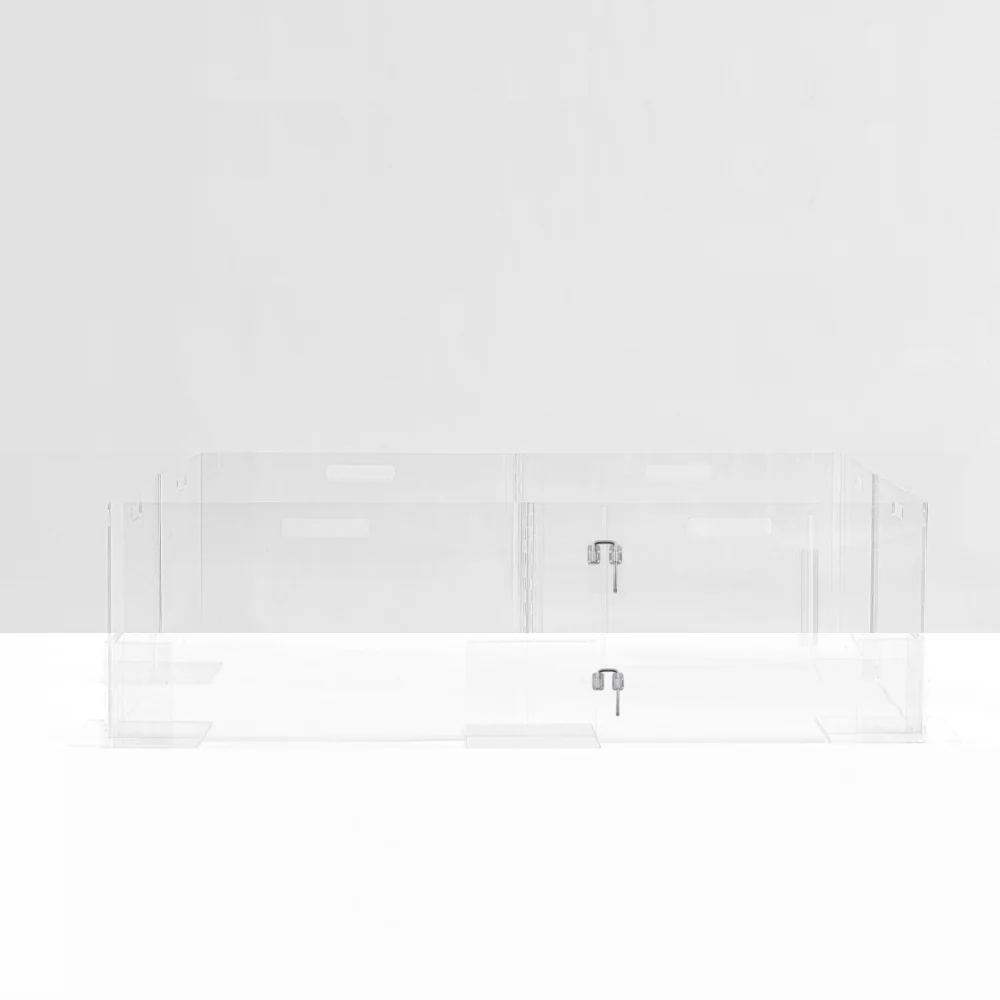 Clear Pet Playpen, 24" High with Door - Image 3