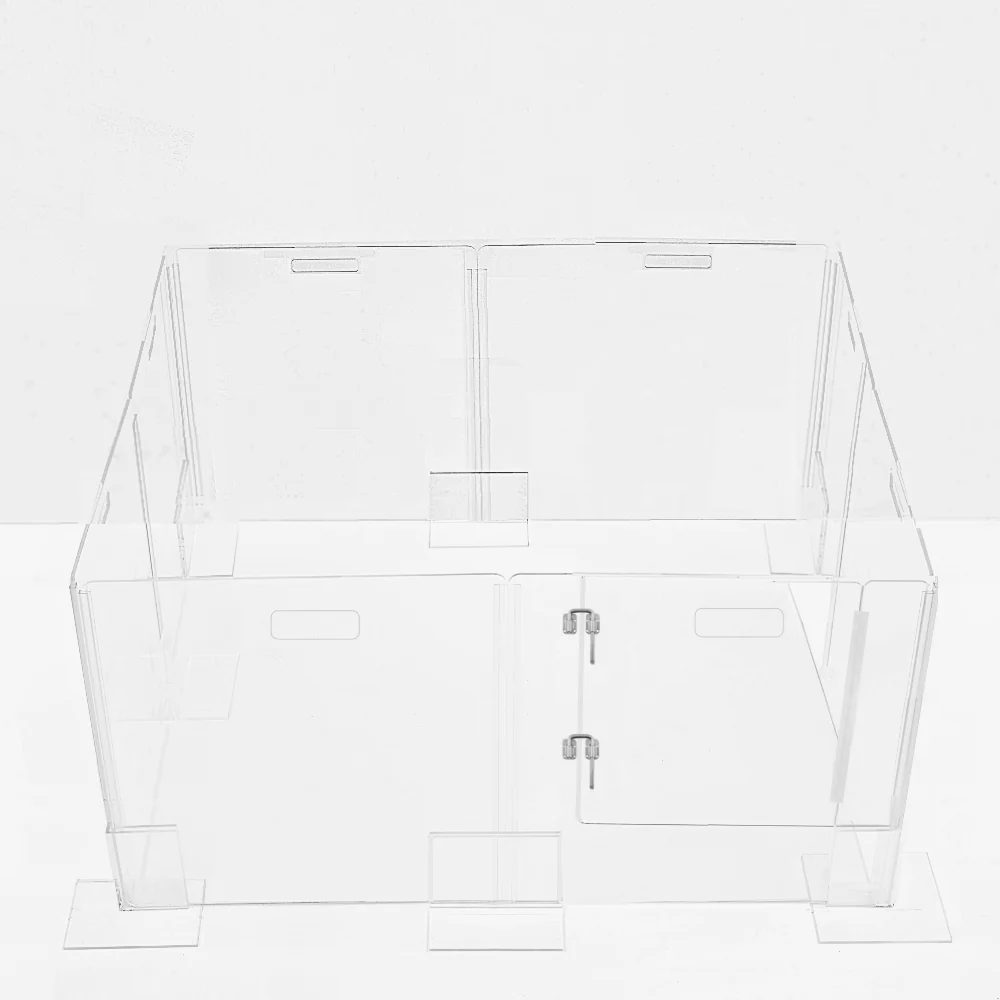 Clear Pet Playpen, 24" High with Door - Image 7