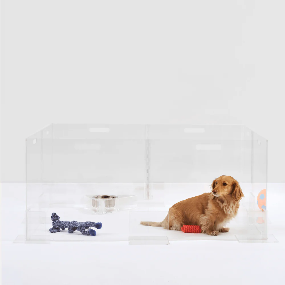 Clear Step-Over Pet Playpen , 24" High - Image 10