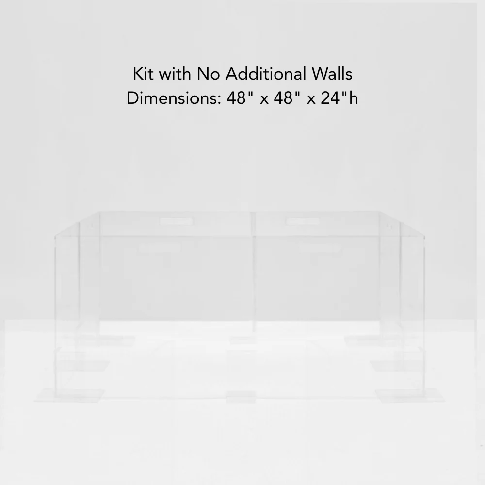Clear Step-Over Pet Playpen , 24" High - Image 14