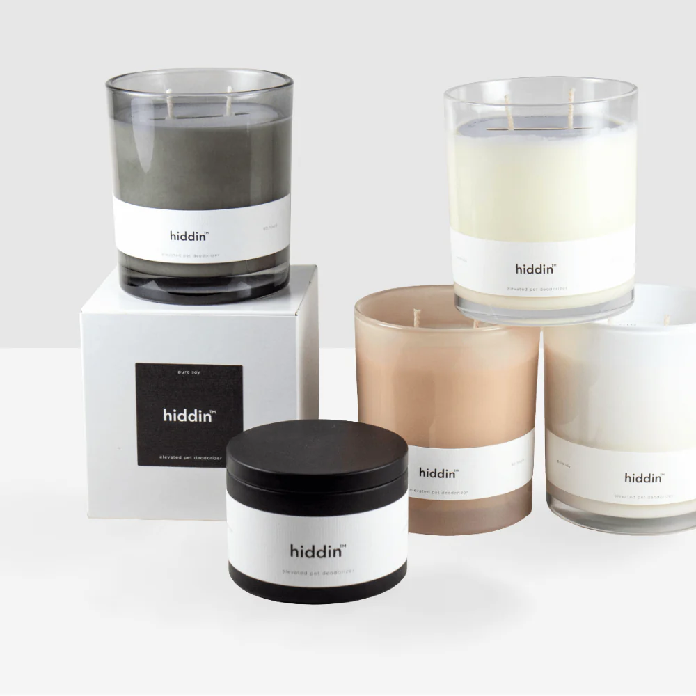 Hiddin Pet Deodorizing Glass Candle - Image 12