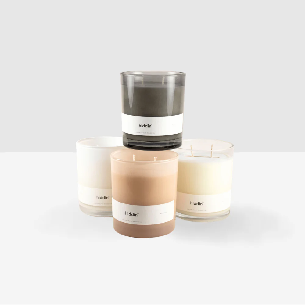 Hiddin Pet Deodorizing Glass Candle - Image 4