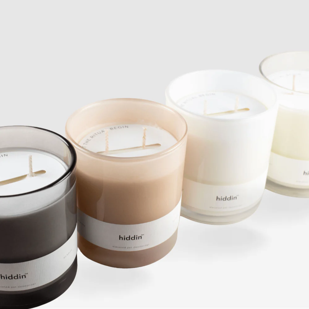 Hiddin Pet Deodorizing Glass Candle - Image 7
