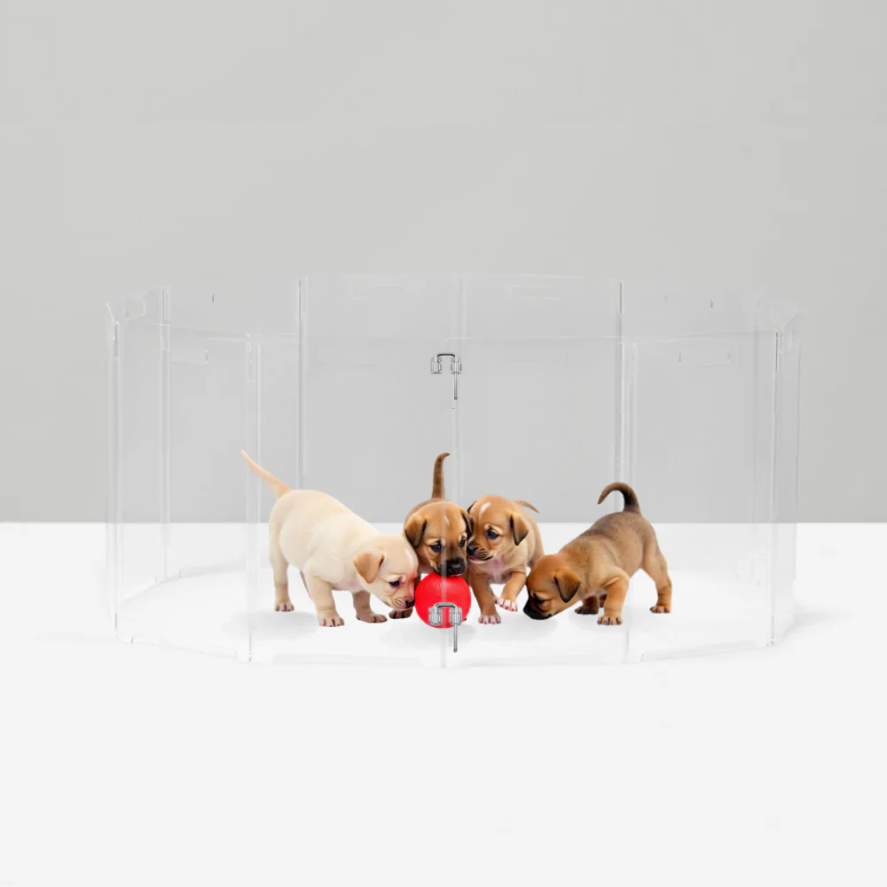 Portable Round Pet Playpen - Image 18