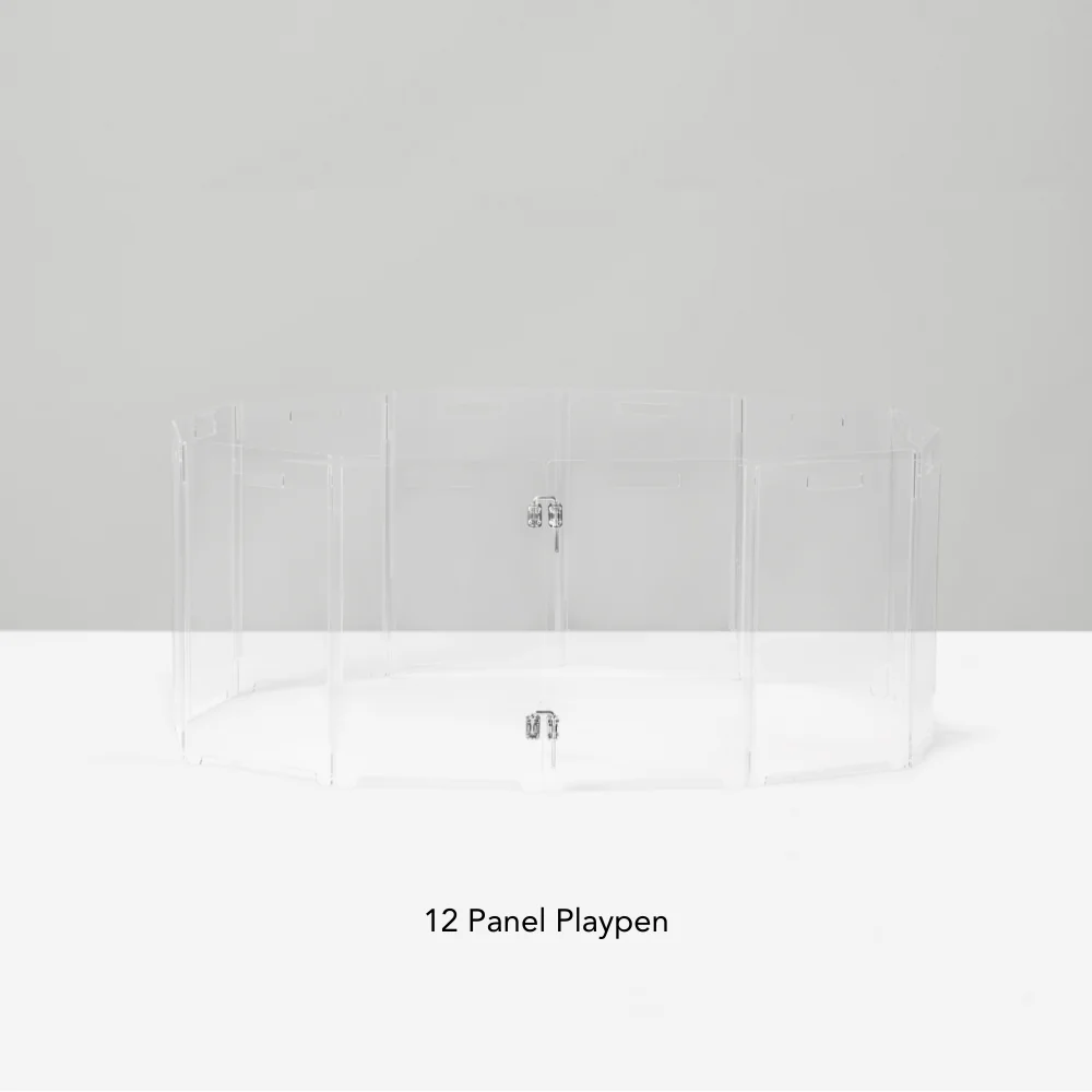 Portable Round Pet Playpen - Image 21