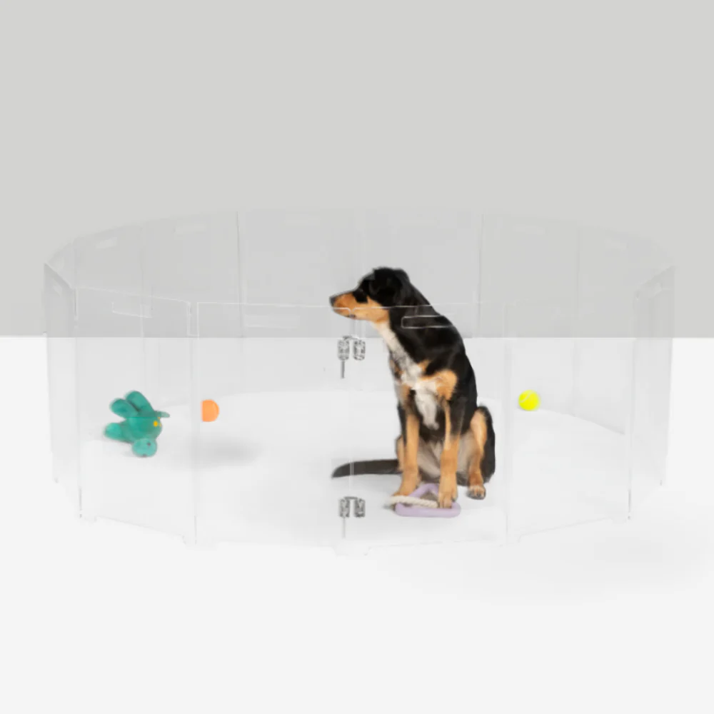 Portable Round Pet Playpen - Image 22