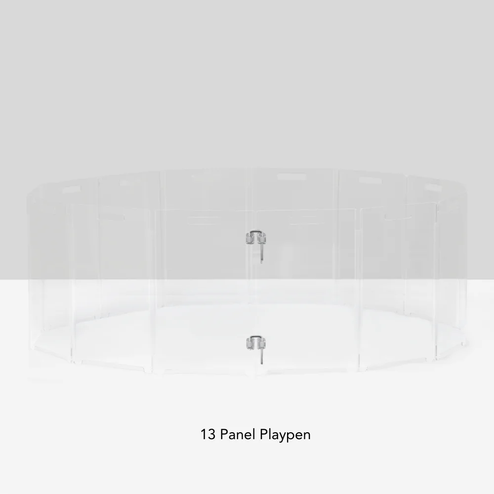 Portable Round Pet Playpen - Image 23