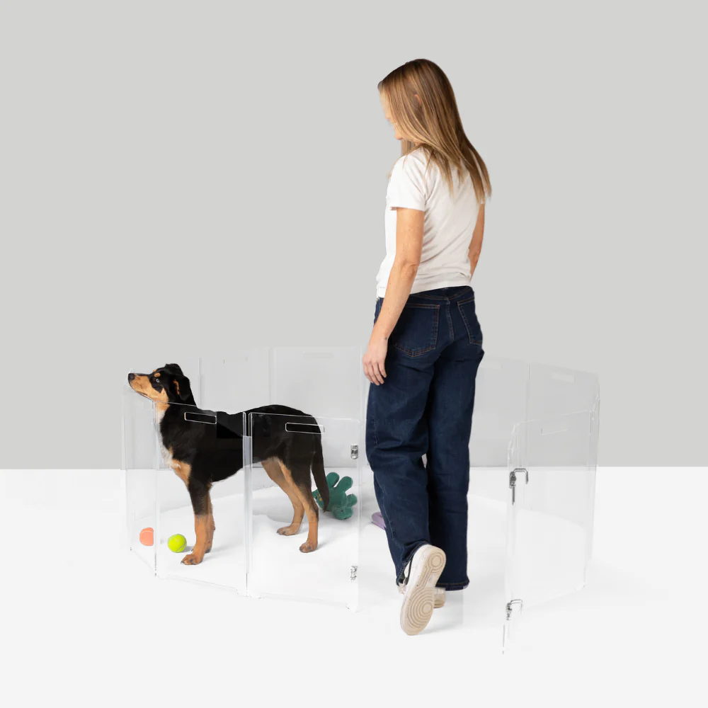 Portable Round Pet Playpen - Image 6