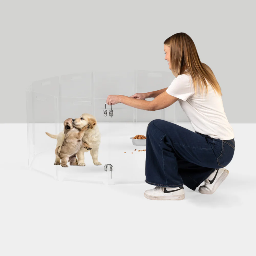 Portable Round Pet Playpen - Image 10