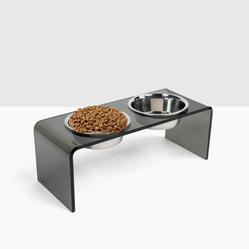 Medium Smoke Grey Feeder - Image 16