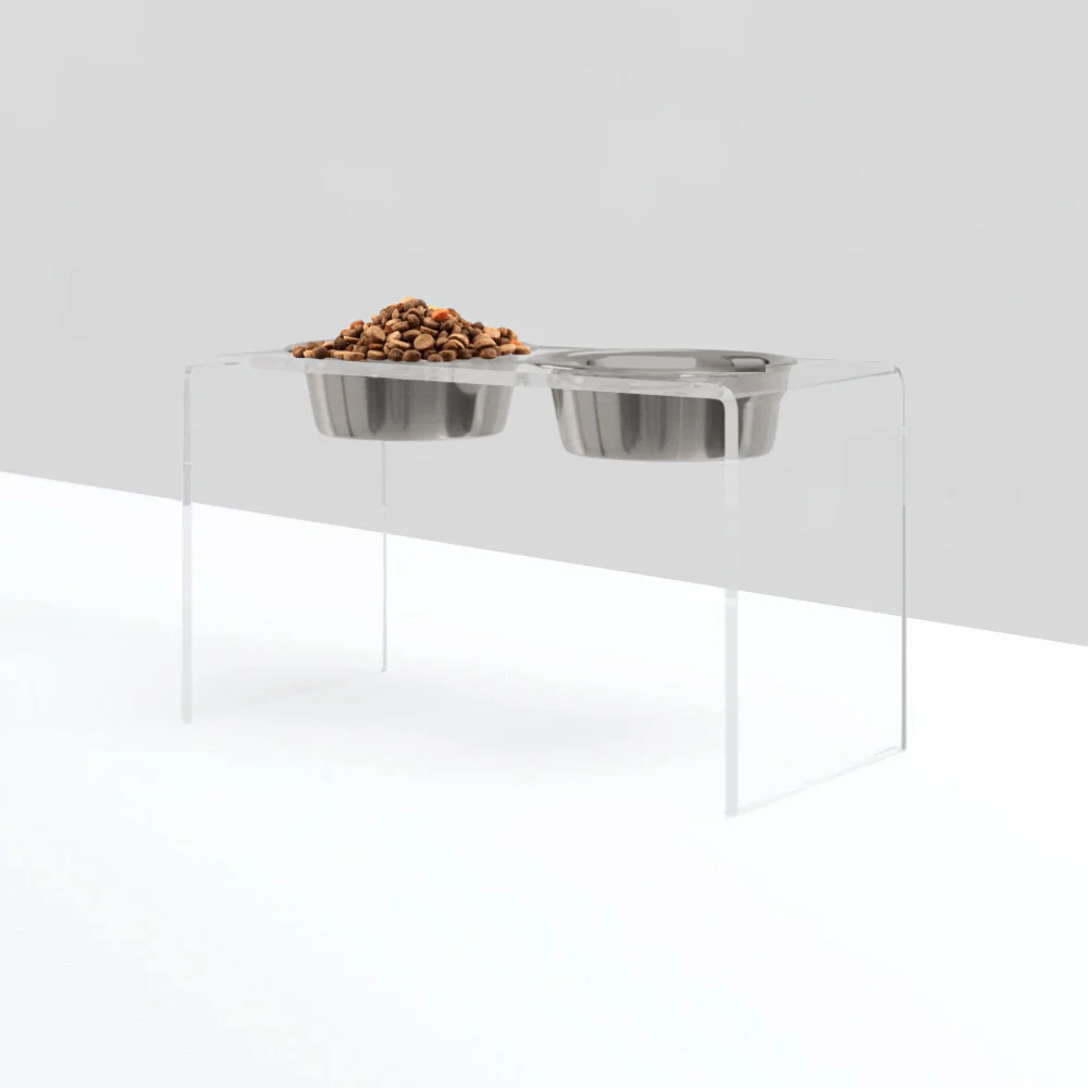 Tall Silver Double Feeder - Image 11