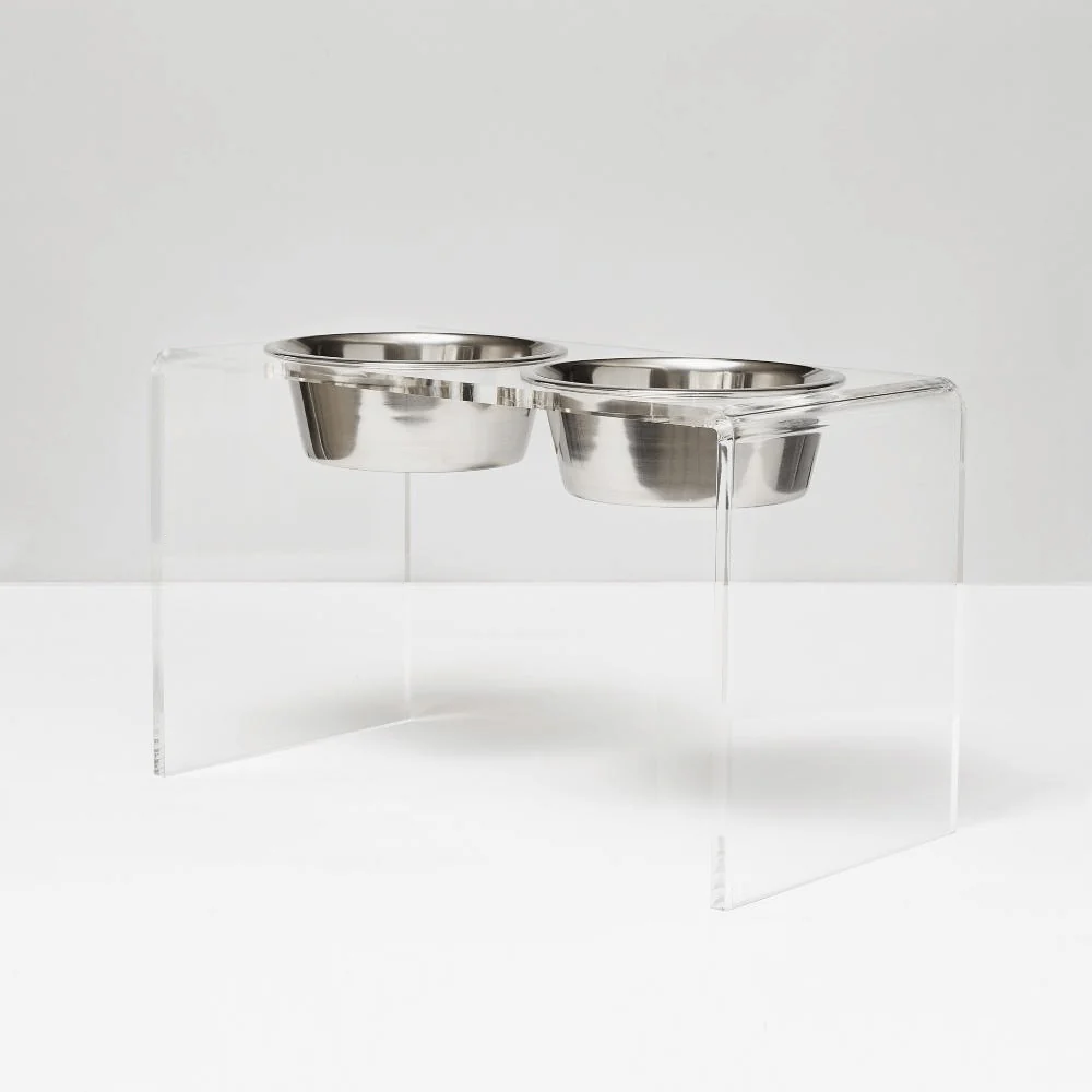 Tall Silver Double Feeder - Image 15
