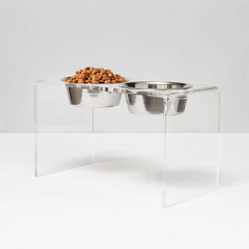 Tall Silver Double Feeder - Image 8