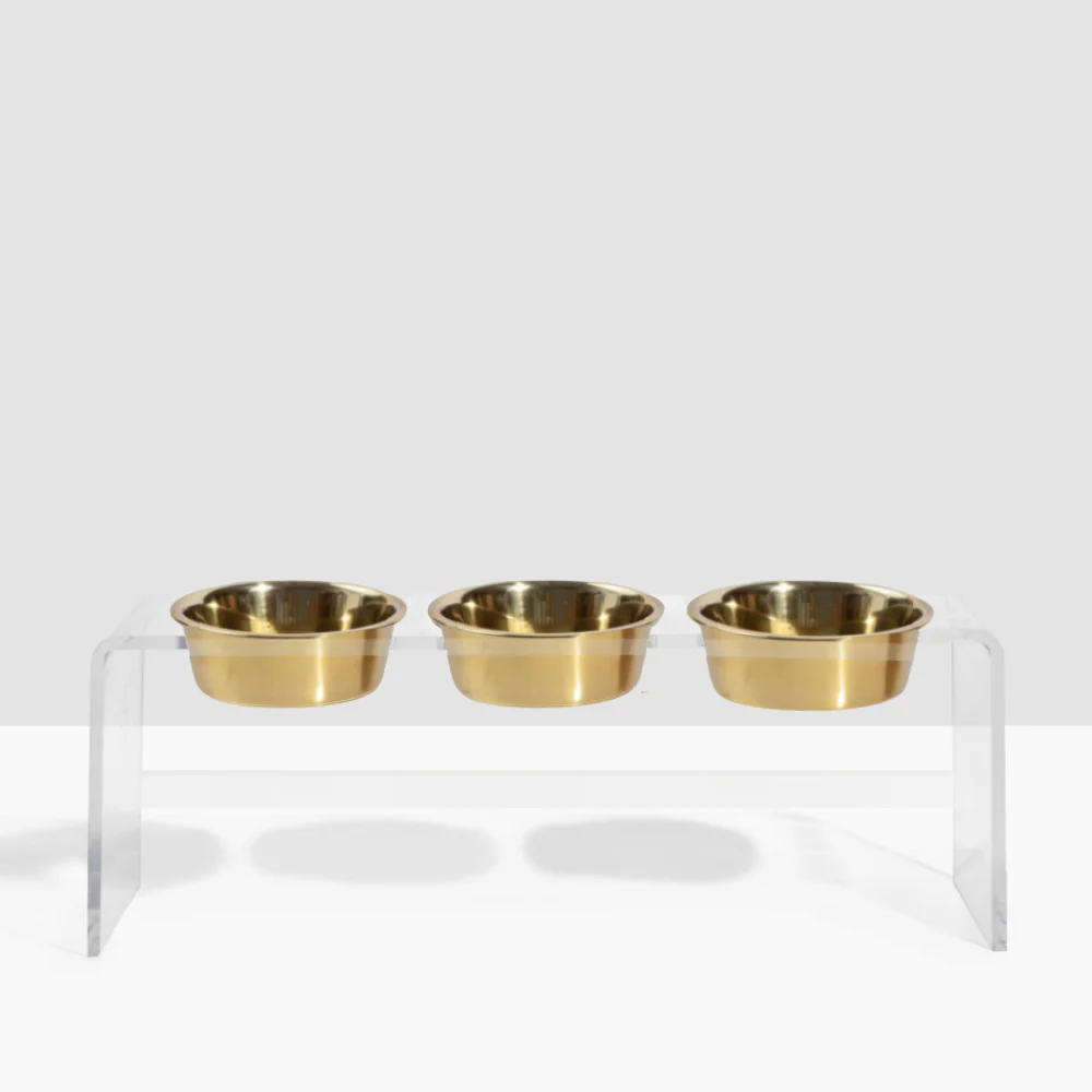 Tall Triple Gold Feeder - Image 3