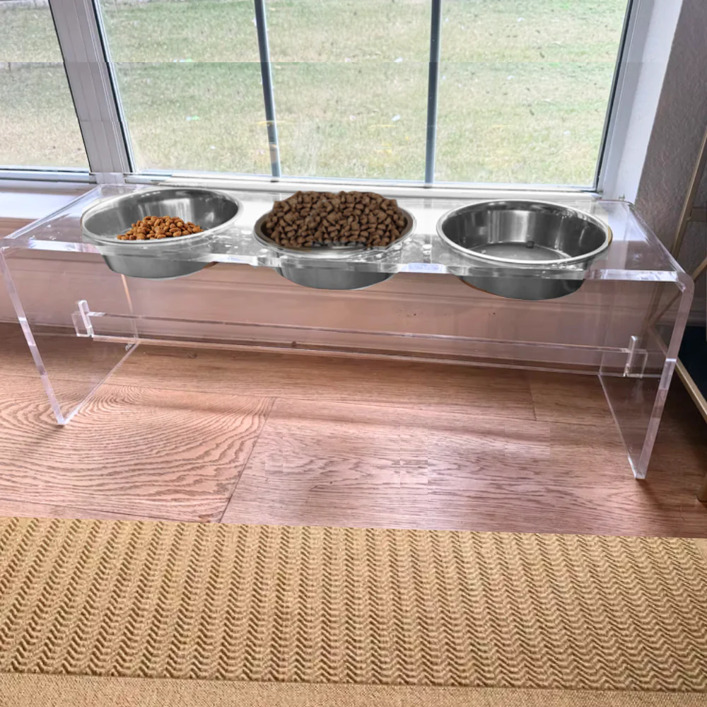 Tall Triple Silver Feeder - Image 20
