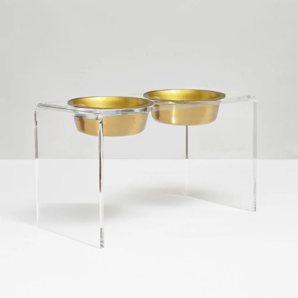 Tall Gold Double Feeder - Image 11