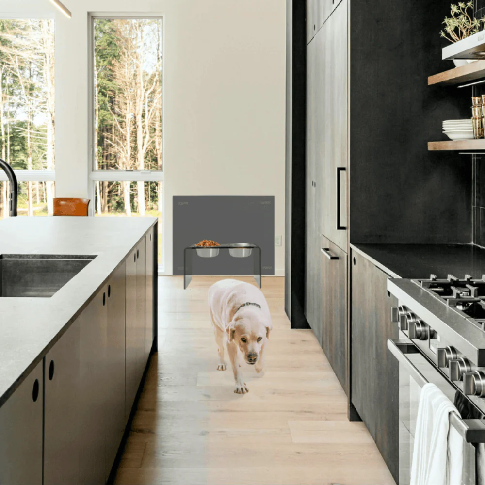 Tall Smoke Grey Feeder - Image 14