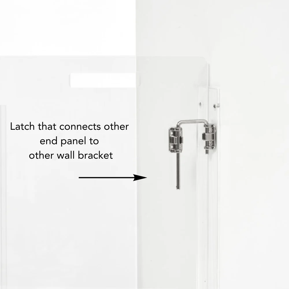 Wall Mount Zig Zag Gate (Low) - Image 11
